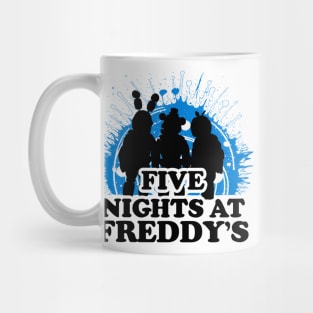 five nights at freddy's movie 2023 Josh Hutcherson graphic design Mug